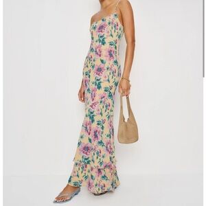 Reformation Plume Dress Event Wedding Guest Dress Mira Size M